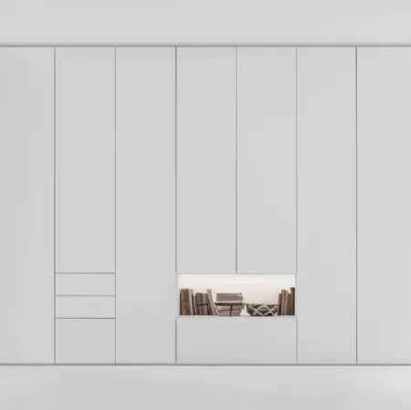 Armadio Freedhome Modulare con cassetti e nicchie di Caccaro