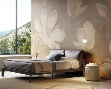 Carta da parati floreale Ashai di Instabilelab