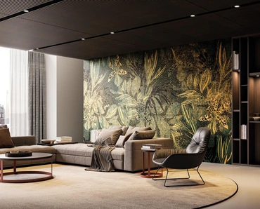 Carta da parati Chanel di Instabilelab