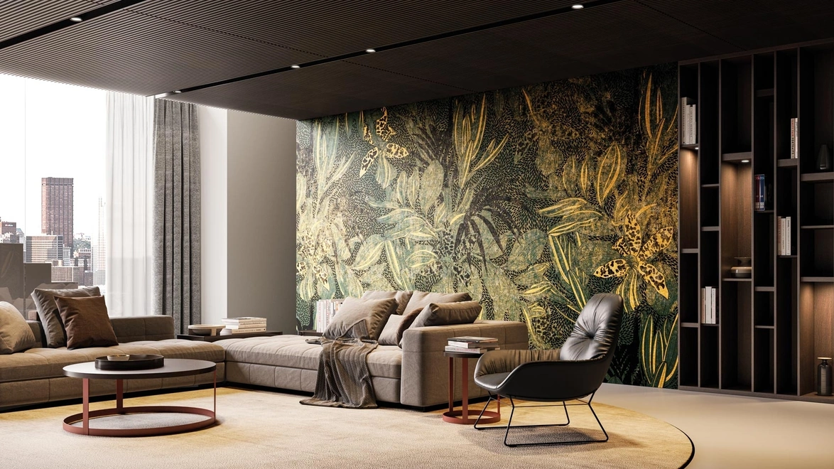 Carta da parati Chanel di Instabilelab