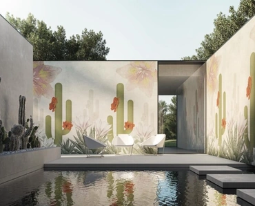 Carta da parati Desert in Bloom di Instabilelab