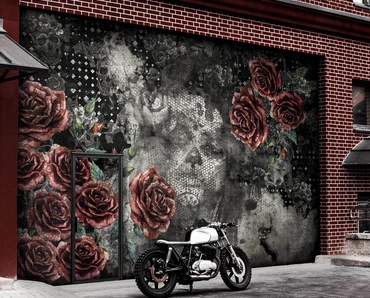 Carta da parati La Santa di Instabilelab