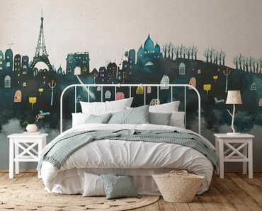 Carta da parati Paris di Instabilelab