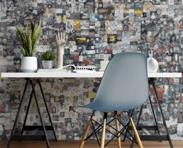 Carta da parati Topografika di Instabilelab