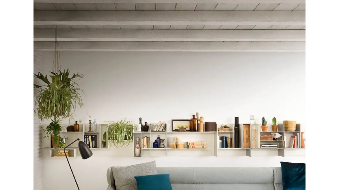 Mensole componibili Free/Pod di Alf Da Frè