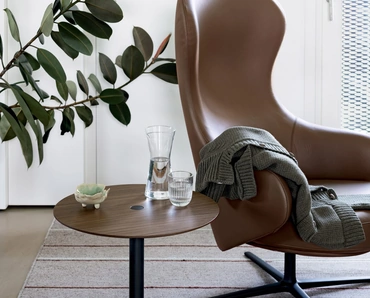 Tavolino rotondo PTB di Kristalia