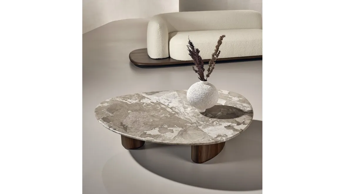 Tavolino Lake Marmo di Nature Design