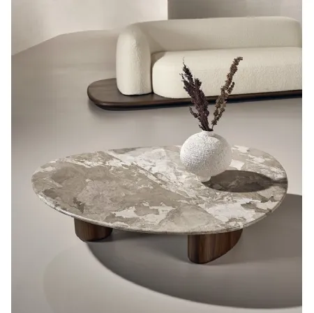 Tavolino Lake Marmo di Nature Design