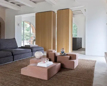 Tavolini in cemento Matrix di Mogg