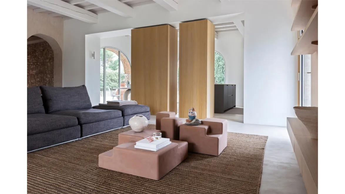 Tavolini in cemento Matrix di Mogg