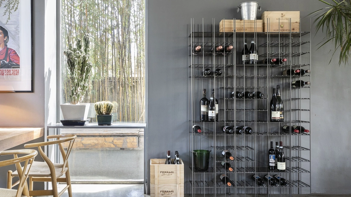 Portabottiglie Metrica Wine di Mogg