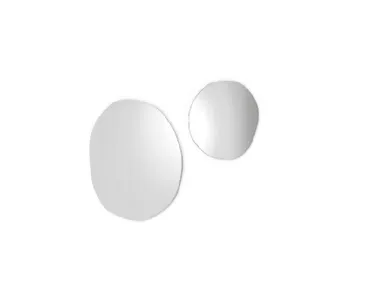 Specchio rotondo dal contorno irregolare Giotto di Mogg