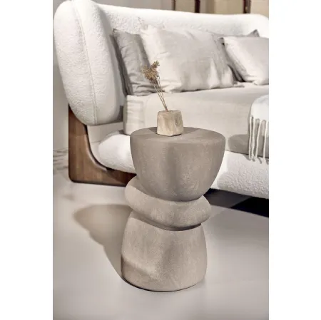 Tavolino Ovoo in gres porcellanato di Nature Design