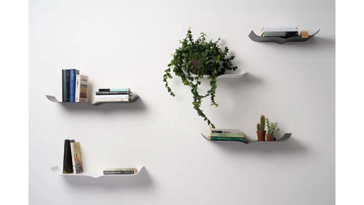 Mensola in acciaio Nori di Opinion Ciatti