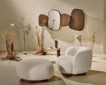 Pouf Pebble Big di Nature Design
