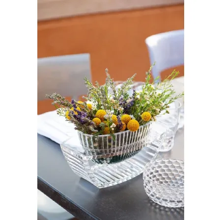 Vaso di design in plexiglas U Shine di Kartell