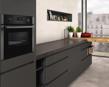 Microonde da incasso con cottura ventilata N50 di NEFF