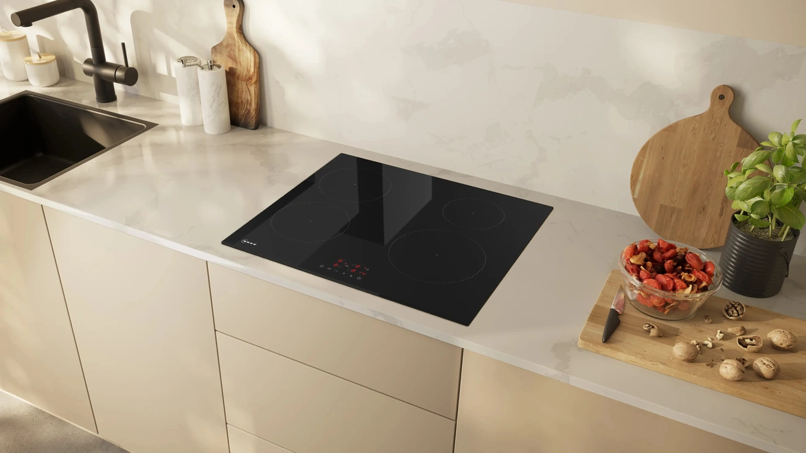 Piano cottura a induzione 60 cm N 30 senza profili di NEFF