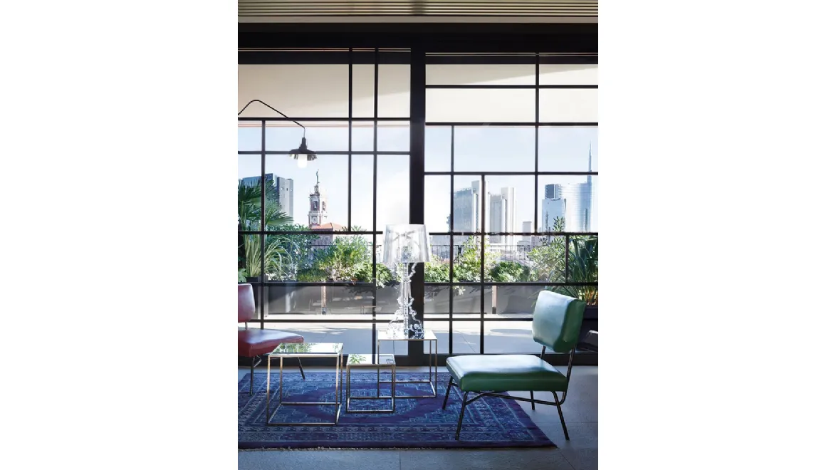 Lampada da tavolo Bourgie Trasparente di Kartell