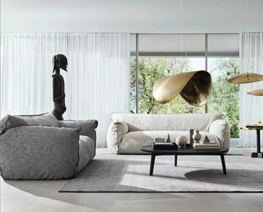 Lampada a sospensione in ottone Brass di Gervasoni