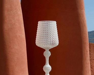 Lampada da terra Kabuki Outdoor di Kartell