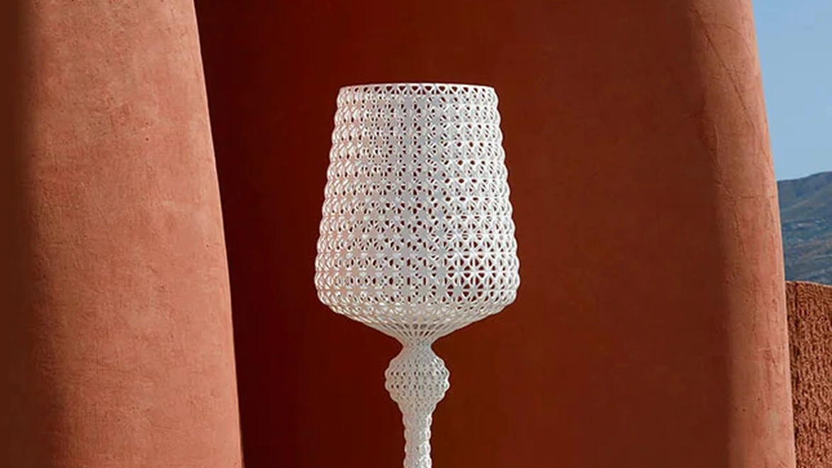 Lampada da terra Kabuki Outdoor di Kartell