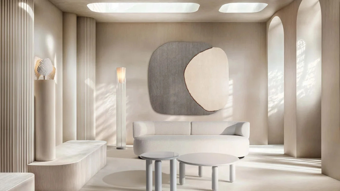 Lampada da terra Toobe di Kartell