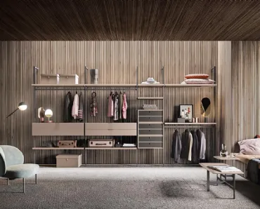 Cabina Armadio Antis in laccato opaco di Alf Da Frè