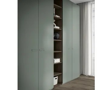 Armadio Ardecò Axel Verde Laguna di Spagnol Mobili