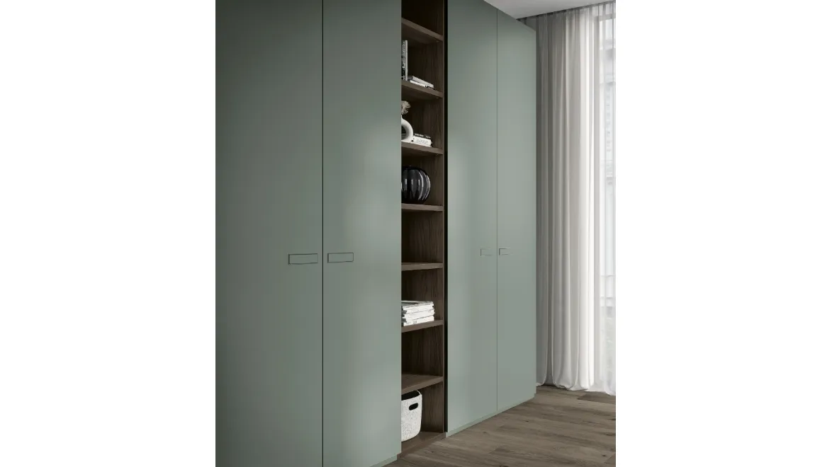 Armadio Ardecò Axel Verde Laguna di Spagnol Mobili