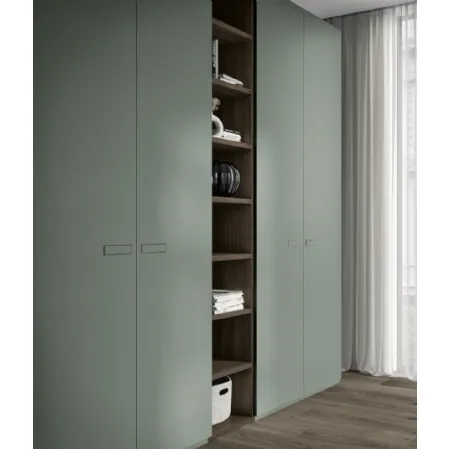 Armadio Ardecò Axel Verde Laguna di Spagnol Mobili