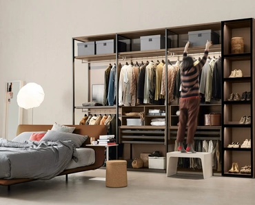 Cabina Armadio Aria Gola di Kristalia