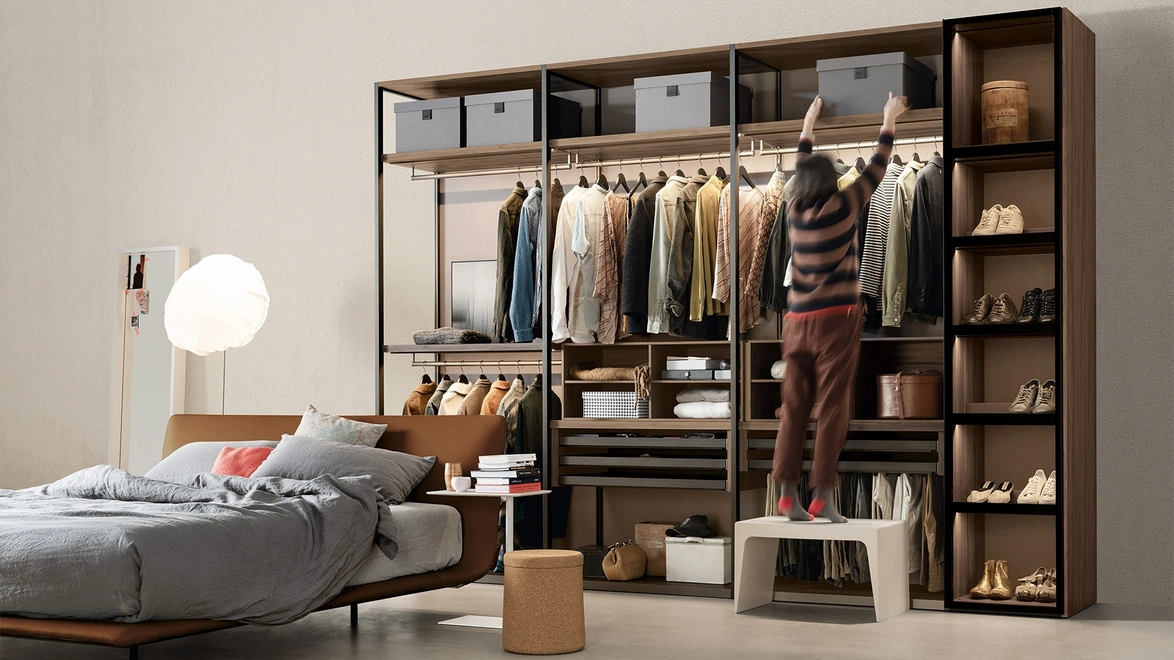 Cabina Armadio Aria Gola di Kristalia