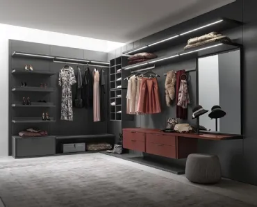 Cabina Armadio Store Laccata di Alf Da Frè