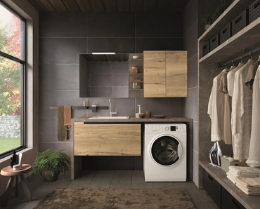 Mobile da Bagno in melaminico e HPL Laundry 04 di Archeda