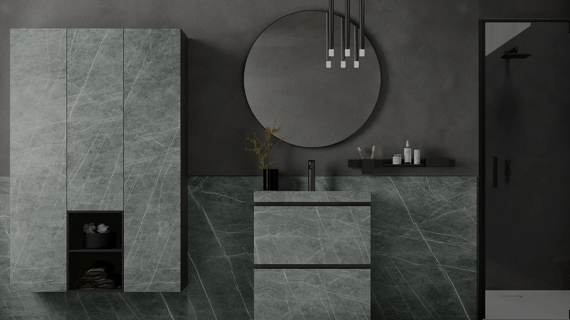 Mobile da Bagno a terra Modulo 05 di Archeda