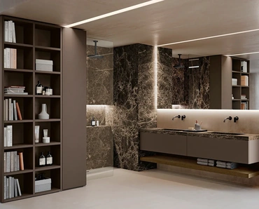 Mobile da Bagno moderno SB01 di Scandola