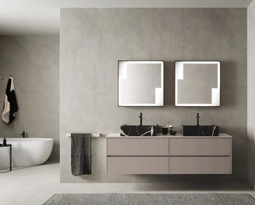 Mobile da Bagno sospeso Tulle 12 di Archeda