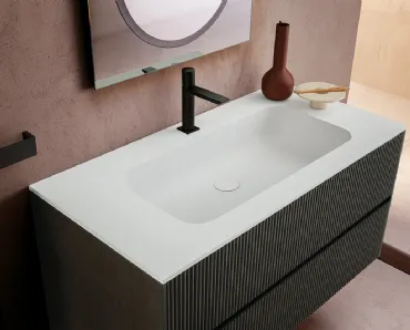 Mobile da Bagno sospeso in Rovere Tulle Cannettato 03 di Archeda