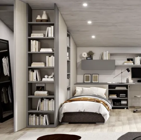 Cameretta su misura 104 di Ferrimobili