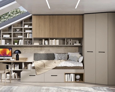 Cameretta 117 su misura di Ferrimobili