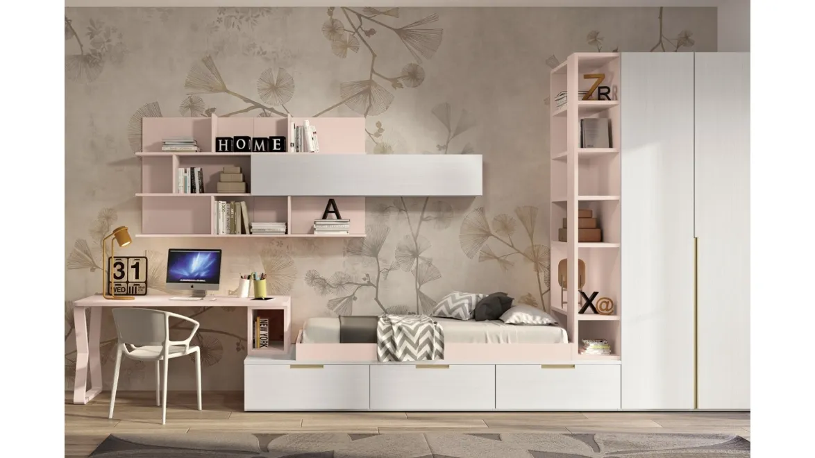 Cameretta componibile 145 di Ferrimobili