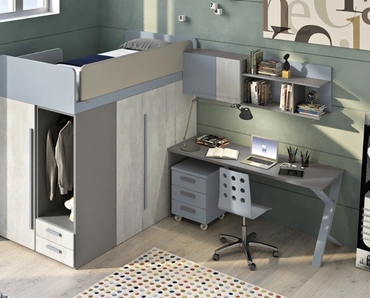 Cameretta 140 a soppalco di Ferrimobili