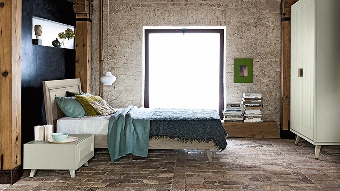 Cameretta componibile in legno M10 Maestrale di Scandola