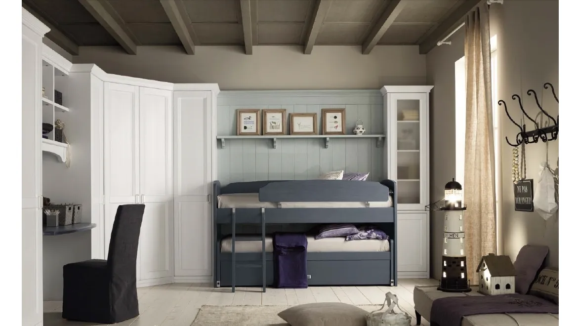 Cameretta mini castello N15 Nuovo Mondo di Scandola