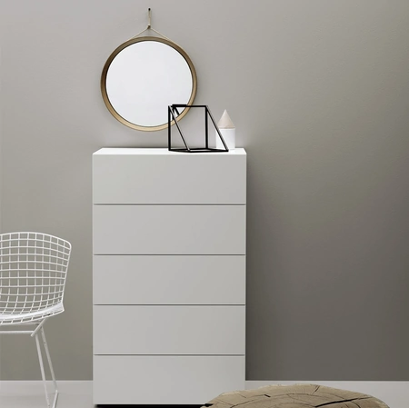 Settimanale in laccato bianco opaco All Night di Md House