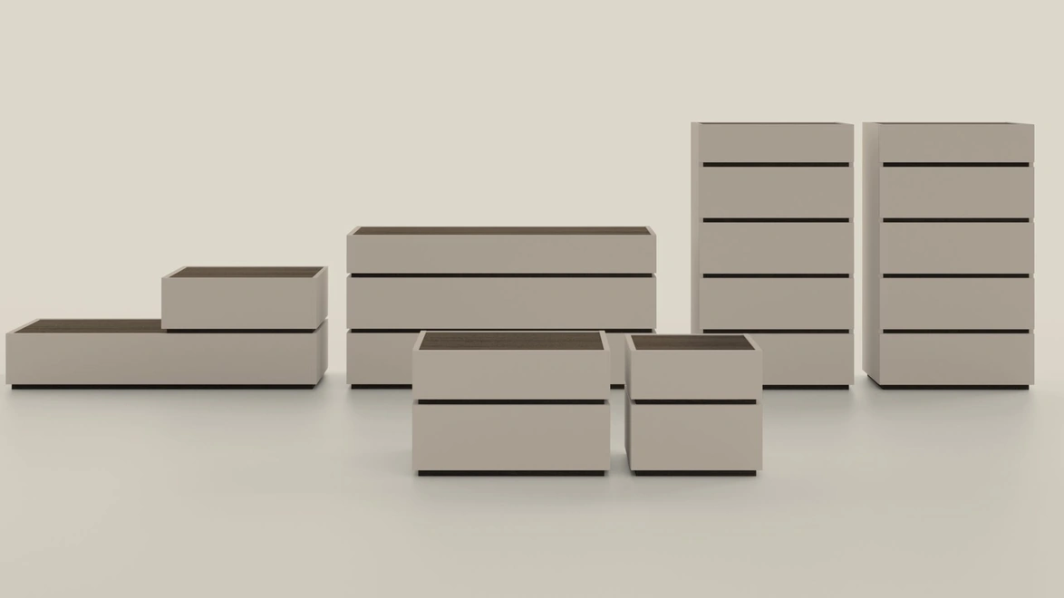 Gruppo Notte Wafer di Kristalia