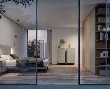 Letto Alexander di Spagnol Mobili