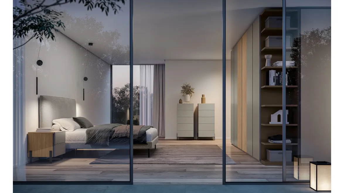 Letto Alexander di Spagnol Mobili