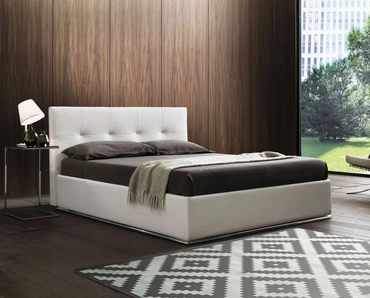 Letto Alexia in ecopelle di Ergogreen